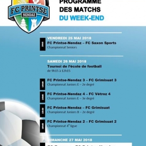 Le FC Printse-Nendaz organise ce samedi un tournoi...