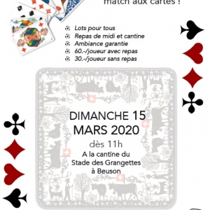 Le match aux cartes du FC Printse-Nendaz se dérou... Le match aux cartes du FC Printse-Nendaz se dérou...