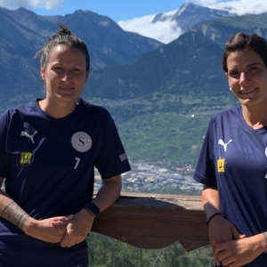 Le Servette FC féminin en stage chez nous. L’en...