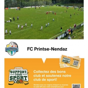 Le FC Printse-Nendaz participe à l’opération 